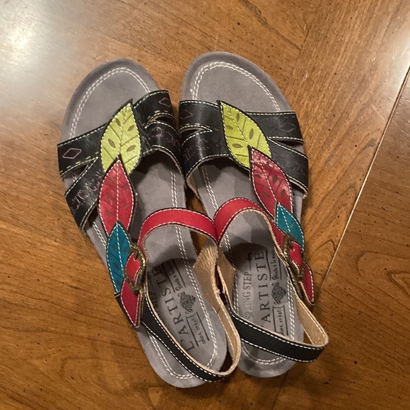 L’ARTISTE Womens Spring Step Kukonda Sandal - size 38 US 7.5/8 - Picture 3 of 17
